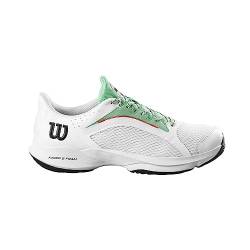 Wilson Damen Hurakn 2.0 Padel sneakers, White/Biscay Green, 38 2/3 EU von Wilson