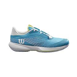 Wilson Damen Kaos Swift 1.5 Clay Sneaker, Algiers Blue/White/Sunny Lime, 39 1/3 EU von Wilson