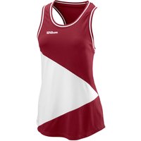 Wilson Team II Tank-Top Damen in dunkelrot, Größe: L von Wilson