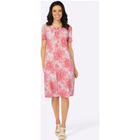 Witt Damen Jersey-Kleid, koralle-bedruckt von Witt