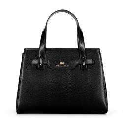 Wittchen Damen Shopper Aus Lisardleder Schwarz Elegance Naturleder von Wittchen