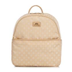 Wittchen Eleganter Damen-Rucksack Mit Monogramm Creme Elegance von Wittchen