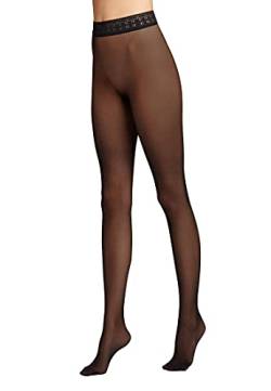 Wolford Damen Transparente Strumpfhose Fatal 15 Duo-Pack,15 DEN,Frauen Struempfe,durchsichtig,durchscheinend,matt,black,M (Medium) von Wolford