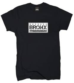 Wolkenbruch T-Shirt Bronx New York USA (Schwarz, 5XL) von Wolkenbruch