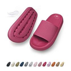 Cozyslides Original Hausschuhe Damen Herren, Super Weich, Rutschfeste Badeschuhe, Sommer Wolken Schlappen Mules Garten Dusche, EVA von Wolkensohle