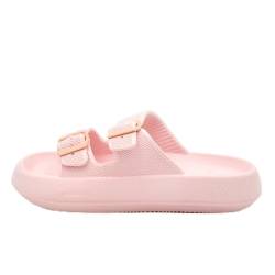 Wollky 100% Eva superweiche, rutschfeste Badelatschen Damen | Stylische & langlebige Innen-/Außen | Badeschlappen (Wolke Rosa) ((Wolke Rosa), EU Schuhgrößensystem, Erwachsene, Numerisch, M, 40) von Wollky