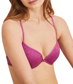 Women'secret Damen Gorgeous Spitze Violett Push-Up-BH, Lila, 65B von Women'secret