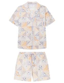 Women'secret Damen Schlafanzug mit kurzen Ärmeln Multilizenz Spring Break Pyjamaset, MULTICOLOR, S von Women'secret