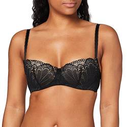 Wonderbra Damen-BH für jeden Tag Gr. 65H, FF, schwarz von Wonderbra