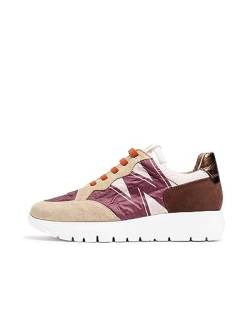 Wonders Beige Odisei Sneaker BEIG/VINO 38 von Wonders