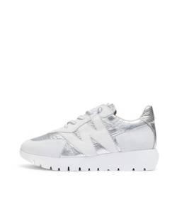 Wonders Silver Oslo Sneaker White 42 von Wonders