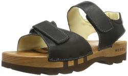 Woody Felix 10852 Herren Sandale, Schwarz (Antico Schwarz), 47 EU von Woody