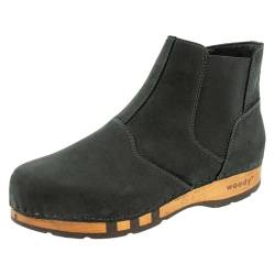 Woody Herren Louis Stiefelette, Nero, 42 EU von Woody