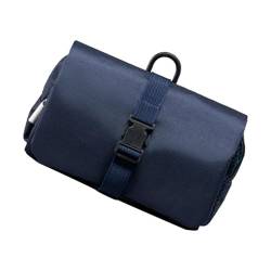 Wpsagek Reisetasche für Toilettenartikel Herren, WC-Reisetasche, wasserdichte Kosmetiktasche, tragbare WC-Reisetasche mit Haken für Männer und Frauen, marineblau, Refer to description, Unisex von Wpsagek