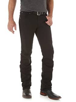 Wrangler Herren Retro Slim Straight Leg Jeans, schwarz, 33W / 30L von Wrangler