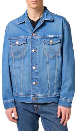 Wrangler Men's ANTI FIT BLUE Eyes Denim Jacket, Small von Wrangler