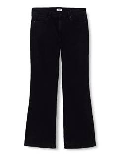 Wrangler Women's FLARE Pants, EASY BLACK, W28 / L32 von Wrangler