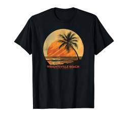 Wrightsville Beach North Carolina NC Surf Vintage Palmen T-Shirt von Wrightsville Beach North Carolina Vintage Apparel