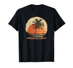 Wrightsville Beach North Carolina NC Surf Vintage Palmen T-Shirt von Wrightsville Beach North Carolina Vintage Apparel