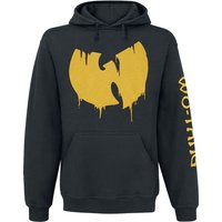 Wu-Tang Clan Kapuzenpullover - Sliding Logo - M bis XXL - für Männer - Größe XL - schwarz  - Lizenziertes Merchandise! von Wu-Tang Clan