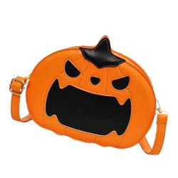 Wuyooprt Halloween tasche,tasche - Kreative Halloween-Tasche | Kreative Halloween-Ledertasche für Damen, Umhängetasche von Wuyooprt