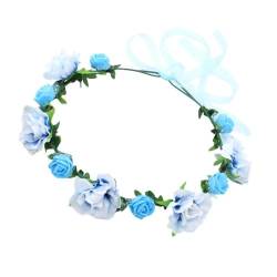 Simulation Blumen Haarband Für Strand Hochzeit Blumen Stirnband BohoStyle Stirnband Haarband Braut Kopfschmuck Hochzeit Stirnband von X-Institute