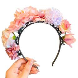 X-Institute Frühlingsblumen Stirnband Strandblumen Girlanden Hochzeit Haarband Frauen Mädchen von X-Institute