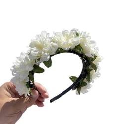 Zarte Blumenform Haarreifen Frühlings Stirnband Hochzeit Party Braut Realistisches Blumen Styling Blumen Stirnband Blumen Stirnbänder Für Frauen Böhmische Blumen Stirnbänder Für Frauen von X-Institute