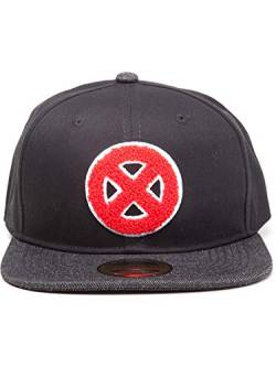 X-Men X Logo Snapback-Cap schwarz/rot von X-Men