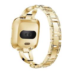 XJBCOD Yiyou Fashion Ersatzarmband aus Aluminium, kompatibel mit Fitbit Versa Smartwatch, kompatibel mit Fitbit Versa, Zubehör, Einheitsgröße, Achat von XJBCOD