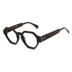 XLAB Unisex LEYTE Rahmen von BRILLEN Acetat Schwarz  Geometrisch von XLab