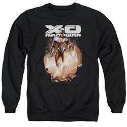 XO Manowar - XO Manowar - Männer Blitzschwert Sweater, Large, Black von XO Manowar