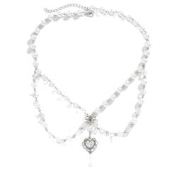 XOJSSLKX Halskette Ketten Schmuck Herren Frauen Anhänger Necklace Halskette Für Damen S01 von XOJSSLKX