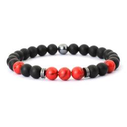 XOJSSLKX Männer Armband Armband Zubehör redhowlite von XOJSSLKX