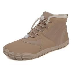 XOTIIG Damen Weihnachtsschuhe, Winterstiefel Dicke Schneeschuhe, for Schneeschuhe Weihnachtsschuhe Damen, Schneeschuhe(Khaki,39 EU) von XOTIIG