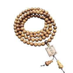 XRYUXECJ Natural Huanghuali Beads Chain for Men and Women Wenwan Rosewood Beads Bracelet Jewelry 8mm von XRYUXECJ