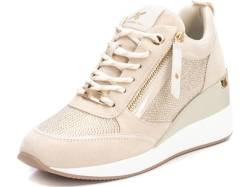 XTI Damen 142957 Sneaker, beige, 41 EU von XTI