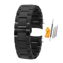 XXBWUK Armband aus Silikon für Armani AR5905 AR5906 AR5919 AR5920 20 23 mm Uhrenarmband, 23 mm, Achat von XXBWUK