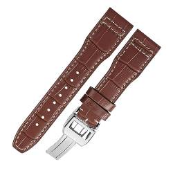 XXBWUK The Top Leder-Uhrenarmband für IWC Big Pilot Serie IW326201 IW377701, Ersatzarmband, 22 mm, 22 mm, Achat von XXBWUK