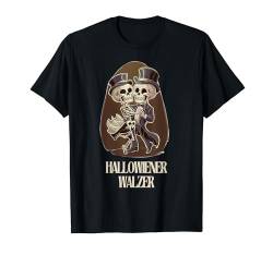 Lustige tanzende Skelette Halloween Kostüm Walzer Wortwitz T-Shirt von XactOutfitEU