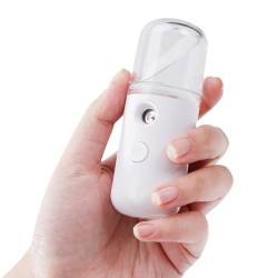 Miini Nano Mist Gesichts-Luftbefeuchter, tragbares Spray, tragbarer Nano-Gesichtsnebel – USB Miini Gesichtsnebel-Sprüher, USB-wiederaufladbarer handlicher Gesichtsnebel, Hautpflege-Maschine für das von Xasbseulk