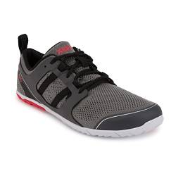 Xero Shoes Men's Zelen Running Shoes, Dark Gray/Red, 41 EU von Xero Shoes