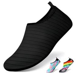 XiXiRan Unisex Badeschuhe Strandschuhe, Wasserschuhe, Schwimmschuhe, Wasserschuhe für Damen Herren, Schnelltrockend Aquaschuhe, Surfschuhe Wassersport Größe 38-44 von XiXiRan