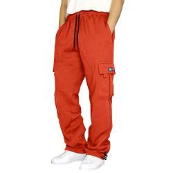 Breite Jogginghose Herren Lang Baggy Jogginghose Herren Freizeithose Herren Lang Weite Jogginghose Herren Sweatpants Trainingshose Sporthose Jogger Sweathose Schlupfhose Laufhose Track Pants J2552H von Xiangdanful