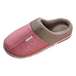 Hausschuhe Damen Winter Hausschuhe Damen Warm Hausschlappen Damen Slip on Hausschuhe Damen Plüsch Gefütterte Slippers Leicht Damen Hausschuhe Flauschig Warme Damen Hausschuhe Hausschuhe Winter von Xiangdanful