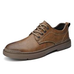 Xinghuanhua Herren Halbschuhe und Mokassins Herren-Oxfords Herren Elegante Schuhe Herren Bequeme Fahrschuhe Handgemachte Lederschuhe von Xinghuanhua