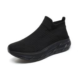 Xinghuanhua Slip On Sneakers Herren Damen Memory Foam Turnschuhe Walkingschuhe Outdoor Sportschuhe Gym Bequem Leichte Schuhe Atmungsaktiv Freizeitschuhe Fitness Sporthalle 36-46 von Xinghuanhua