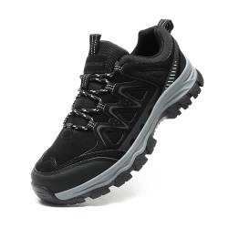 Xinghuanhua Traillaufschuhe Herren Wanderschuhe Trekkingschuhe Outdoor Fitness Straßenlaufschuhe Walkingschuhe Bequem rutschfest Hiking Shoe 39-48 von Xinghuanhua