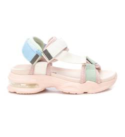 Xti Kids für Frauen/Mädchen. 15072801-BEIGE Sandalen 150728 beige (32), 1 bis 3 cm, Klettverschluss, Lässig, Kinderbekleidung von Xti Kids