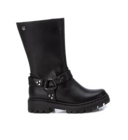 Xti Kids für Frauen/Mädchen. 15098901-NEGRO Girl's Boot Xti Kid 150989 schwarz (35), Wohnung, Reißverschluss, Lässig, Kinderbekleidung von Xti Kids